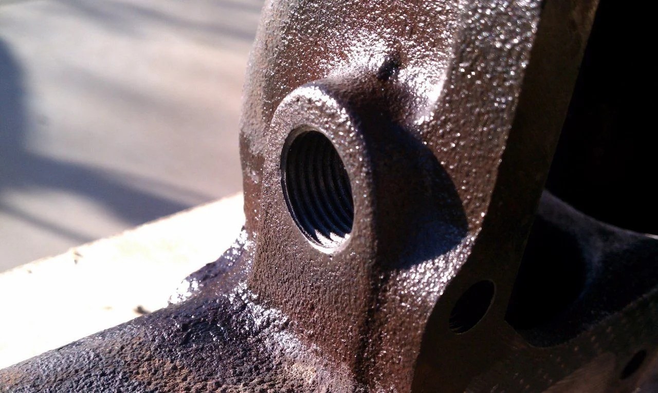 exhaust manifold leak at the heat riser bushings IH8MUD Forum