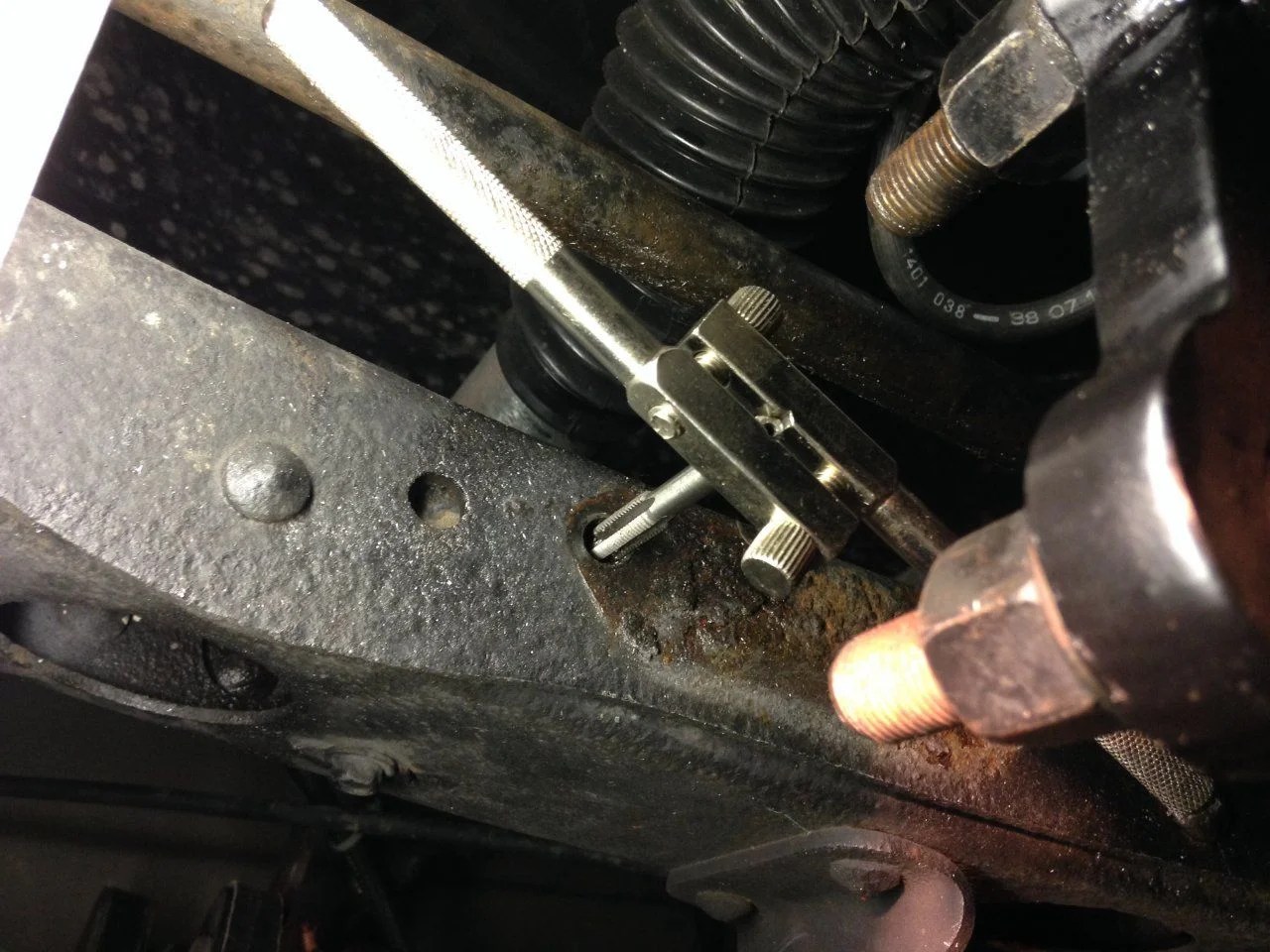 Broken bolts and rusted and broken weld nuts IH8MUD Forum
