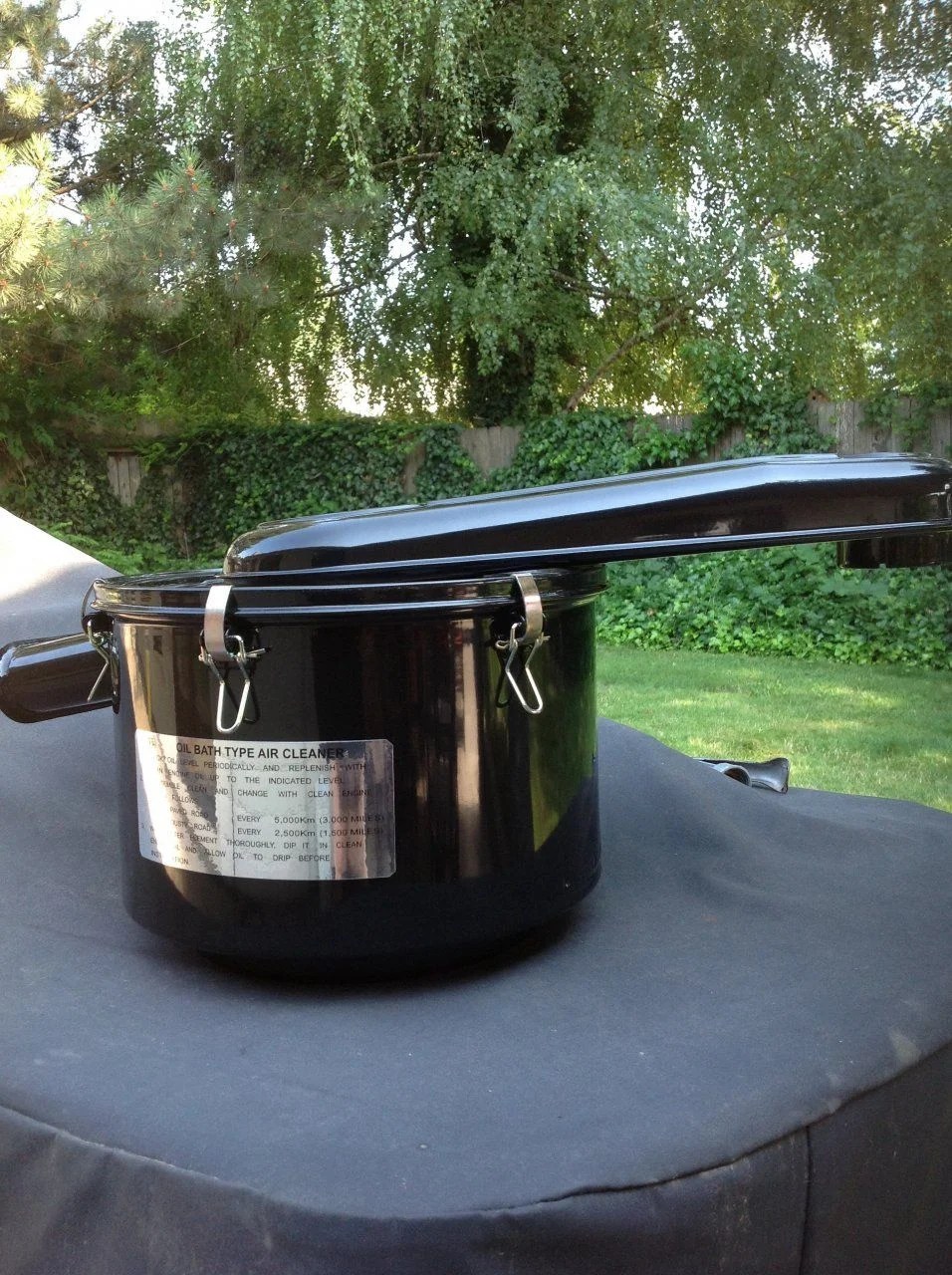 Restored Oil Bath Air Cleaner for a 1965 FJ45 IH8MUD Forum