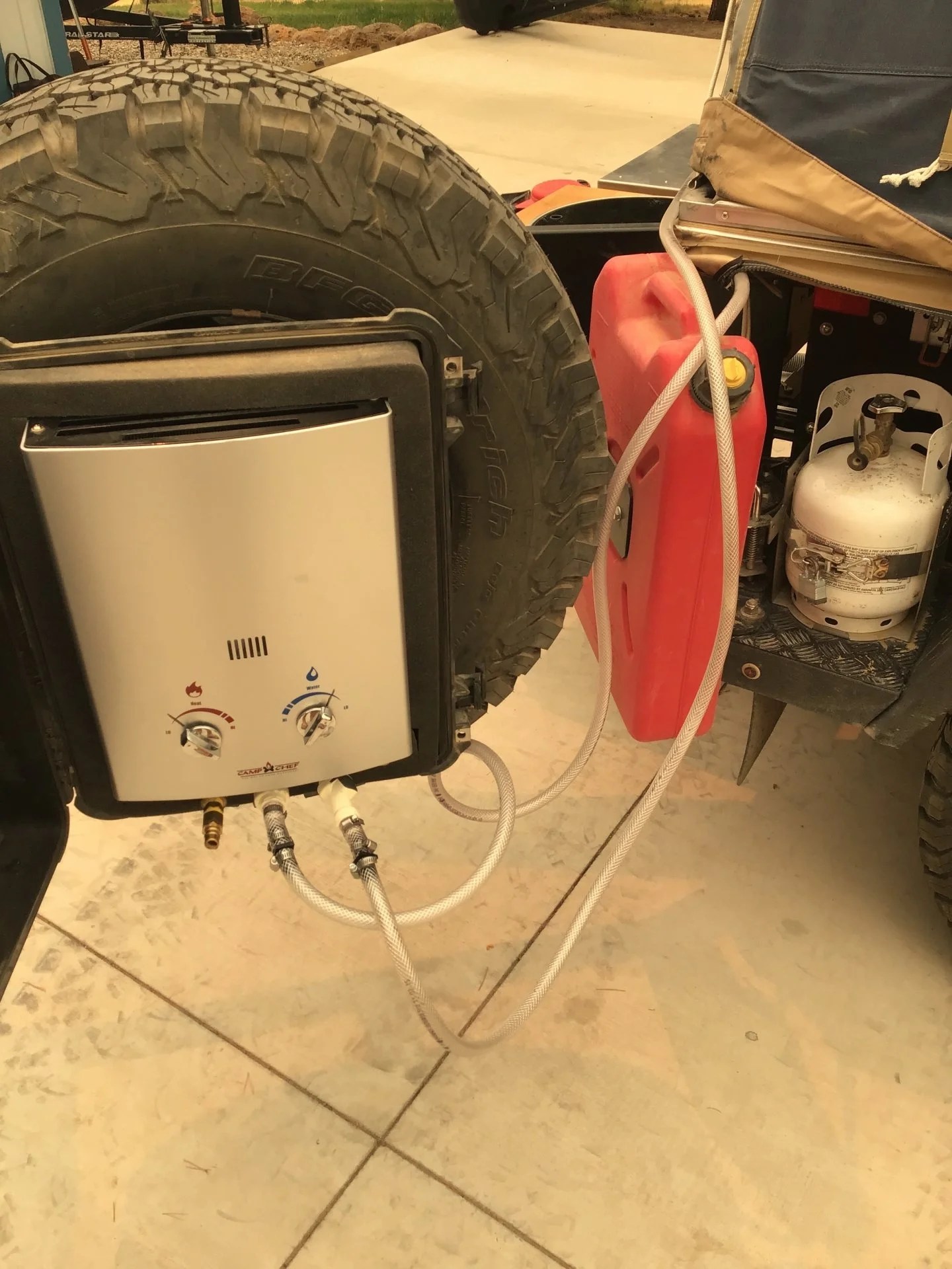 Hot water / shower products for camp / vehicle IH8MUD Forum