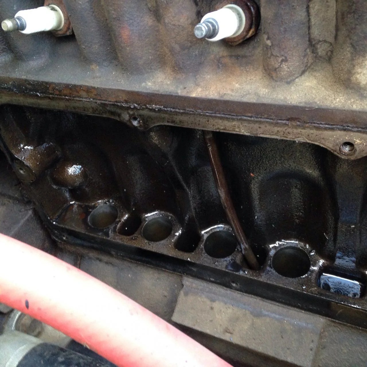 Push rod in my oil pan wtf? IH8MUD Forum