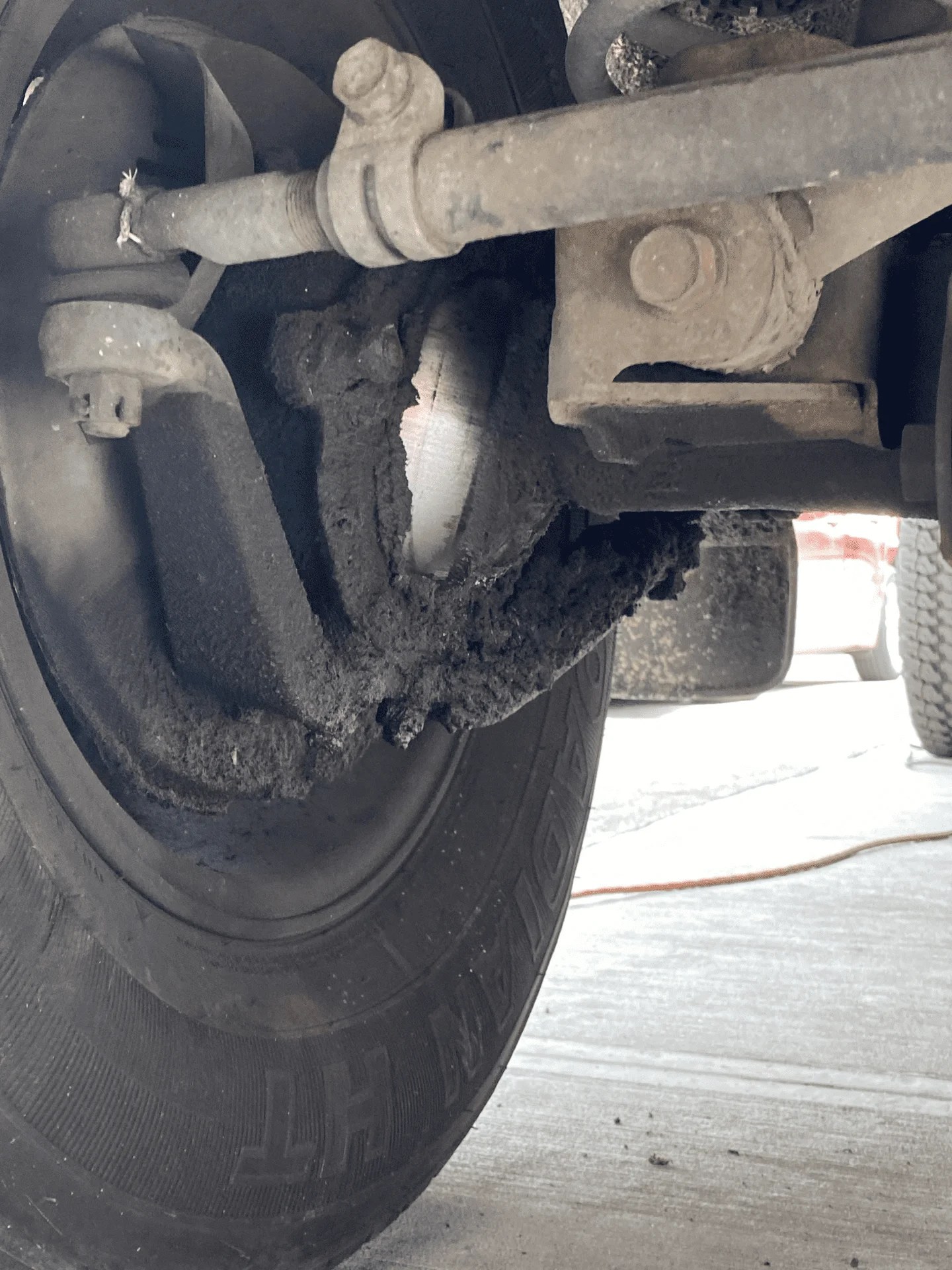 Front axle leak at wheel IH8MUD Forum