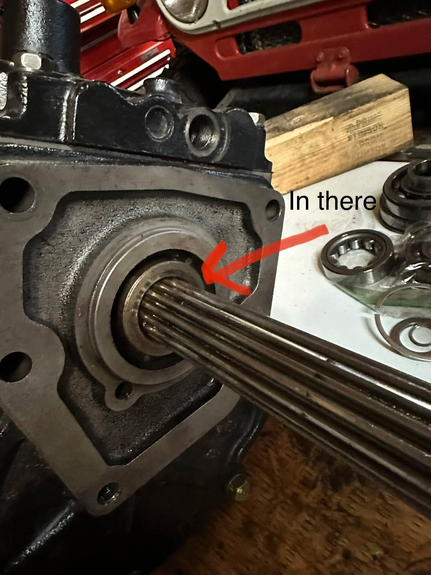 4speed transmission seal? IH8MUD Forum