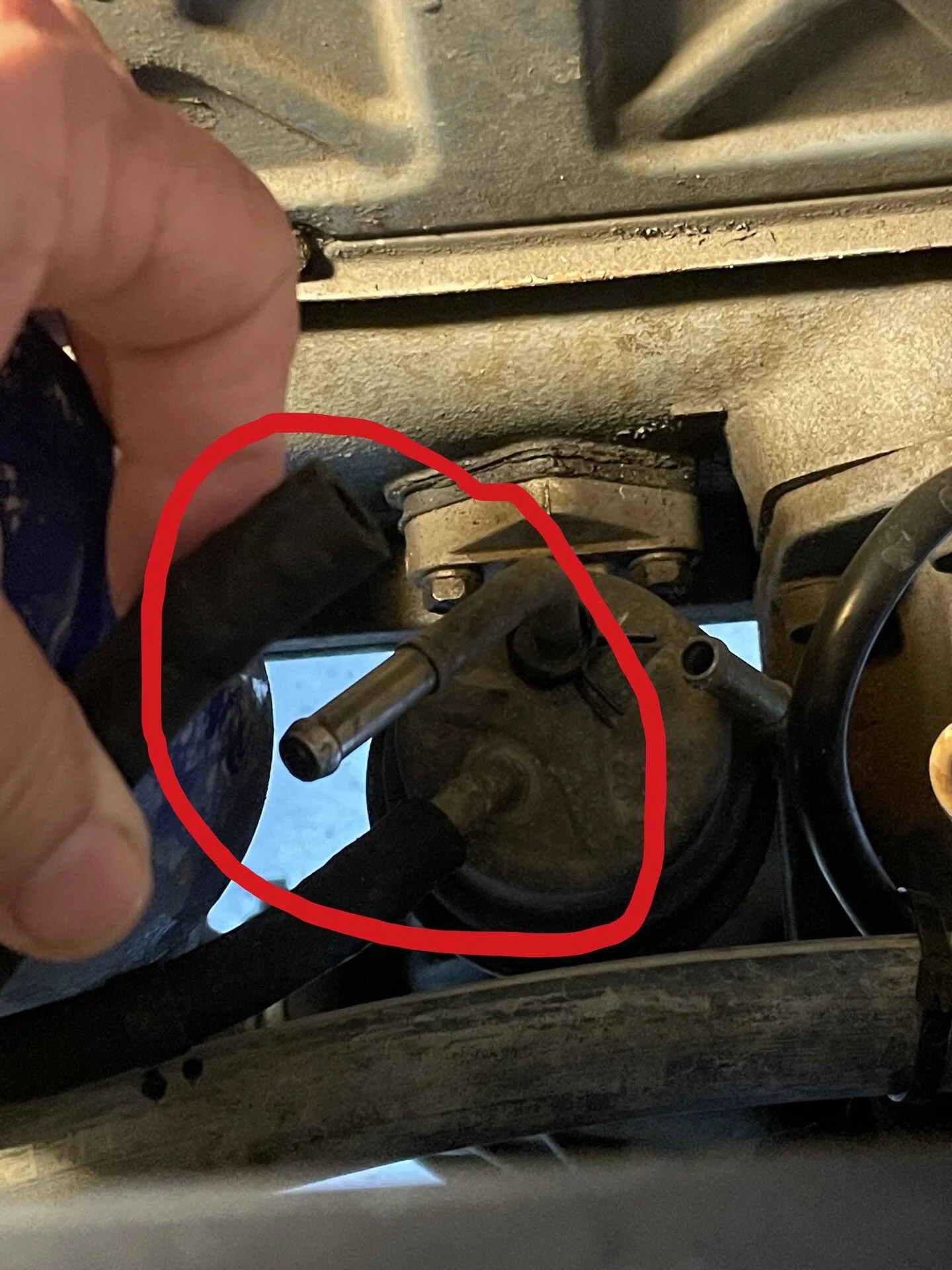 Fuel Pump Block-Off Plate - Permanent Removal of Mechanical Fuel Pump