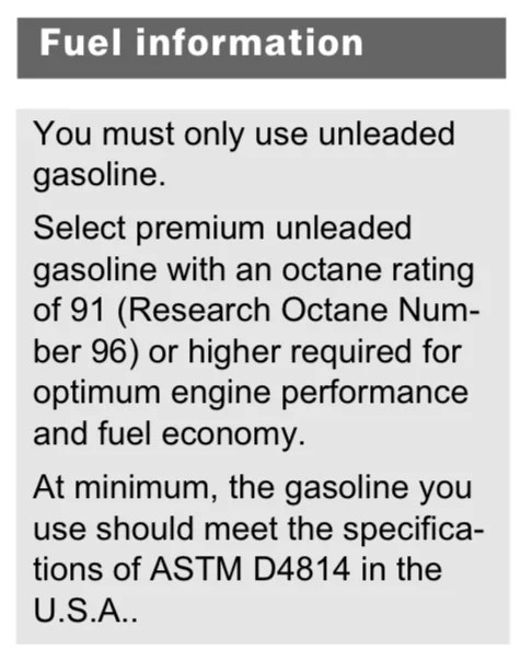 91 Octane Requirement | IH8MUD Forum