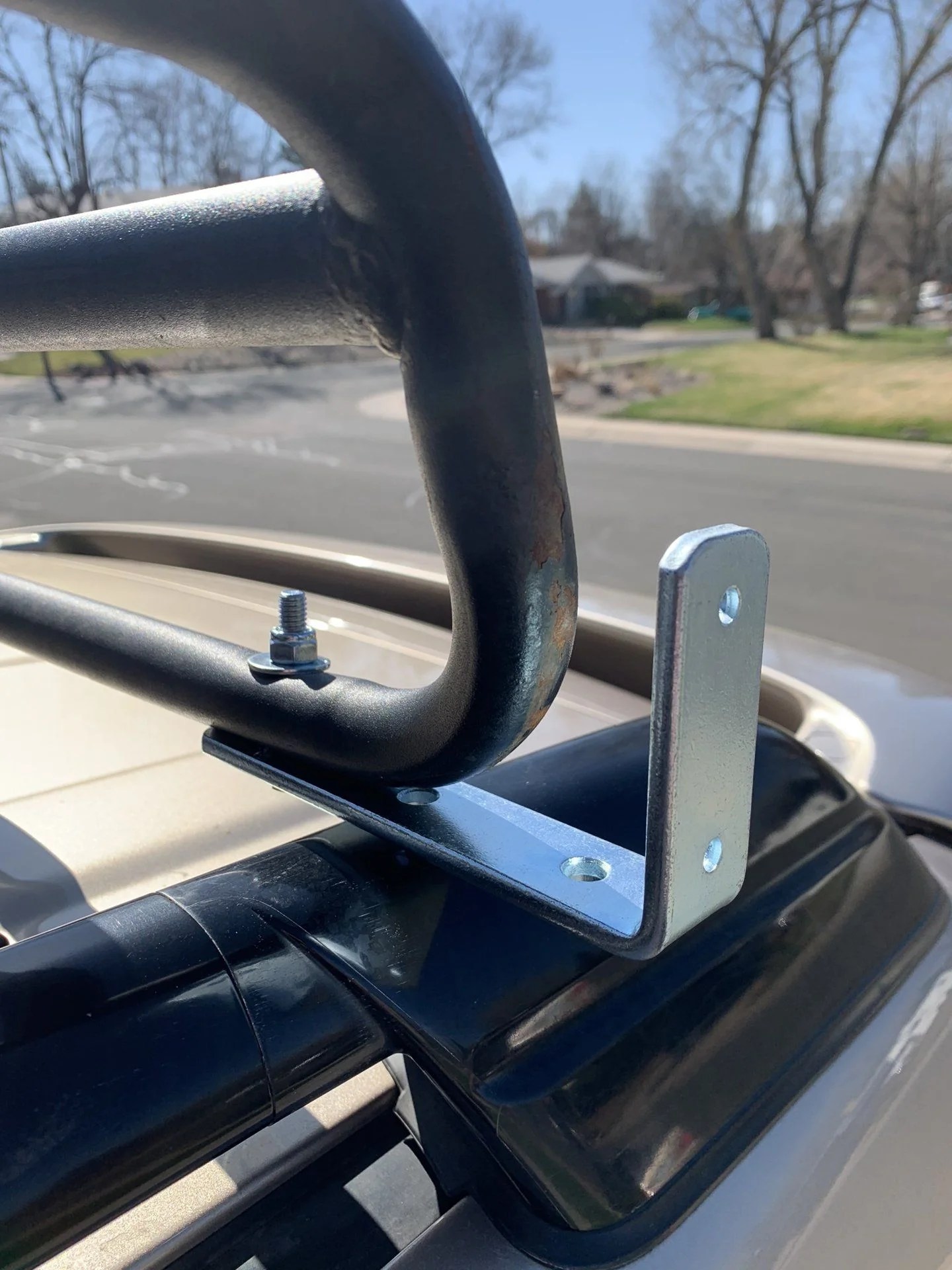 Anyone mount ARB 2500 Awning to stock roof rack? Page 5 IH8MUD Forum