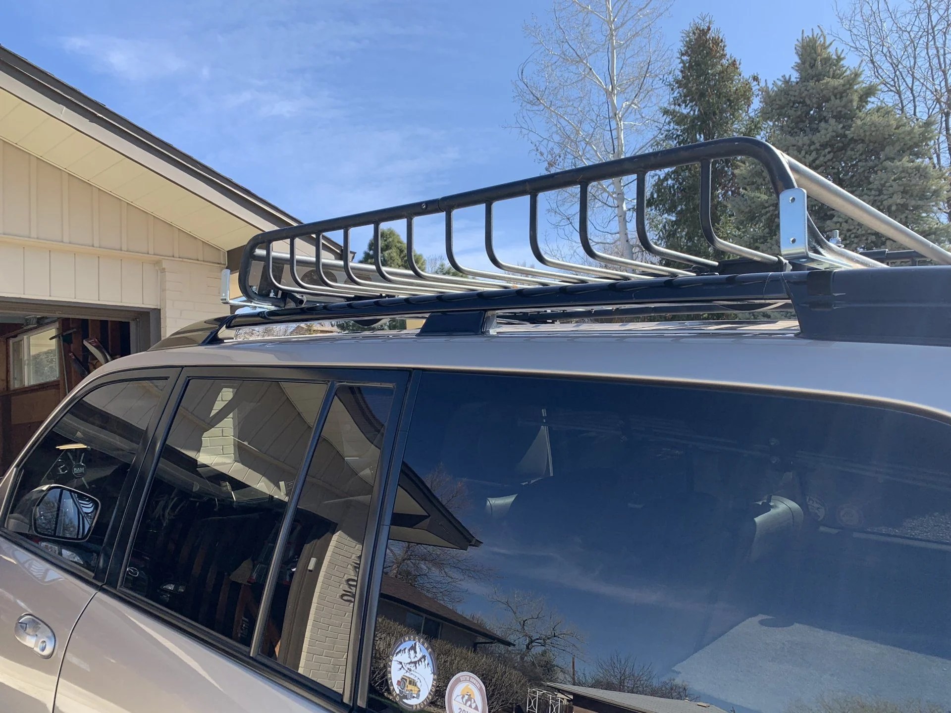 Anyone mount ARB 2500 Awning to stock roof rack? Page 5 IH8MUD Forum