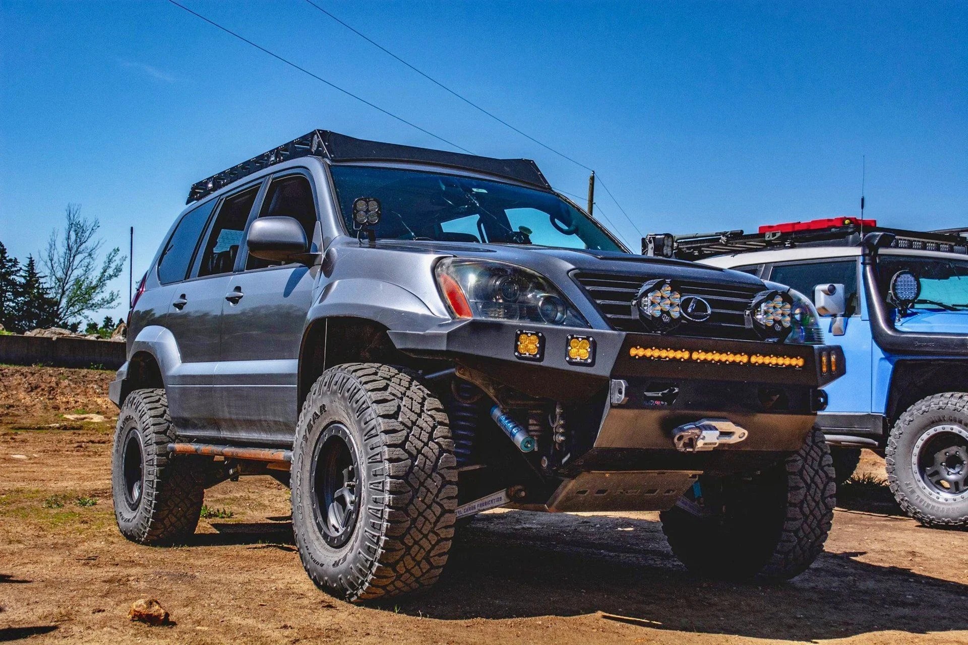 For Sale Kansas City GX470 SSO wide body front plate bumper