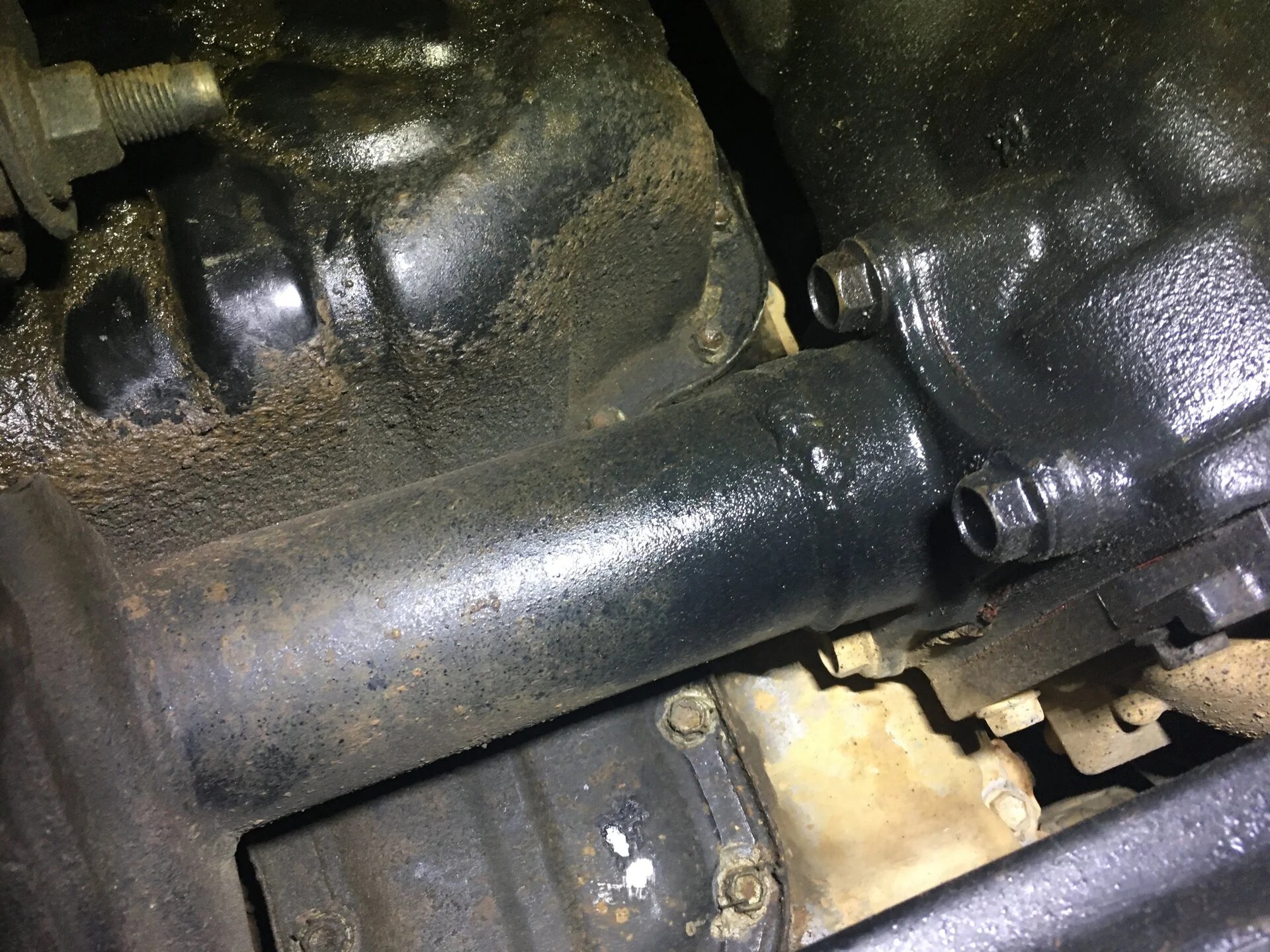 2 (lower) Oil pan leak. IH8MUD Forum
