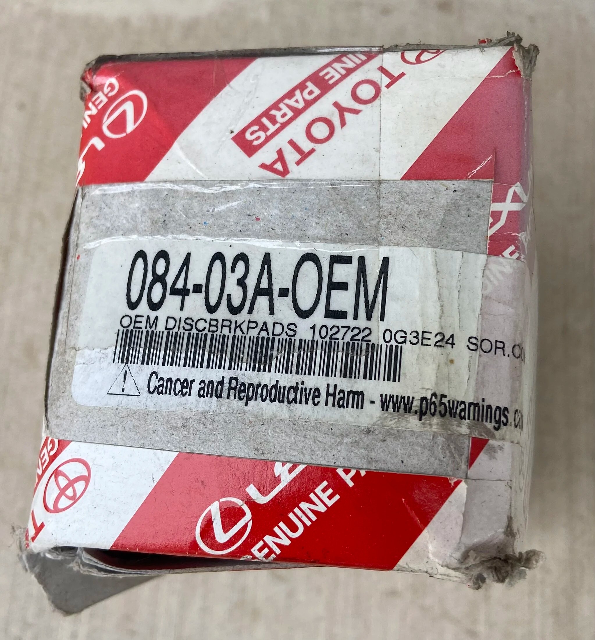 For Sale Los Angeles 60 Series OEM disk brake pads, calipers & dust