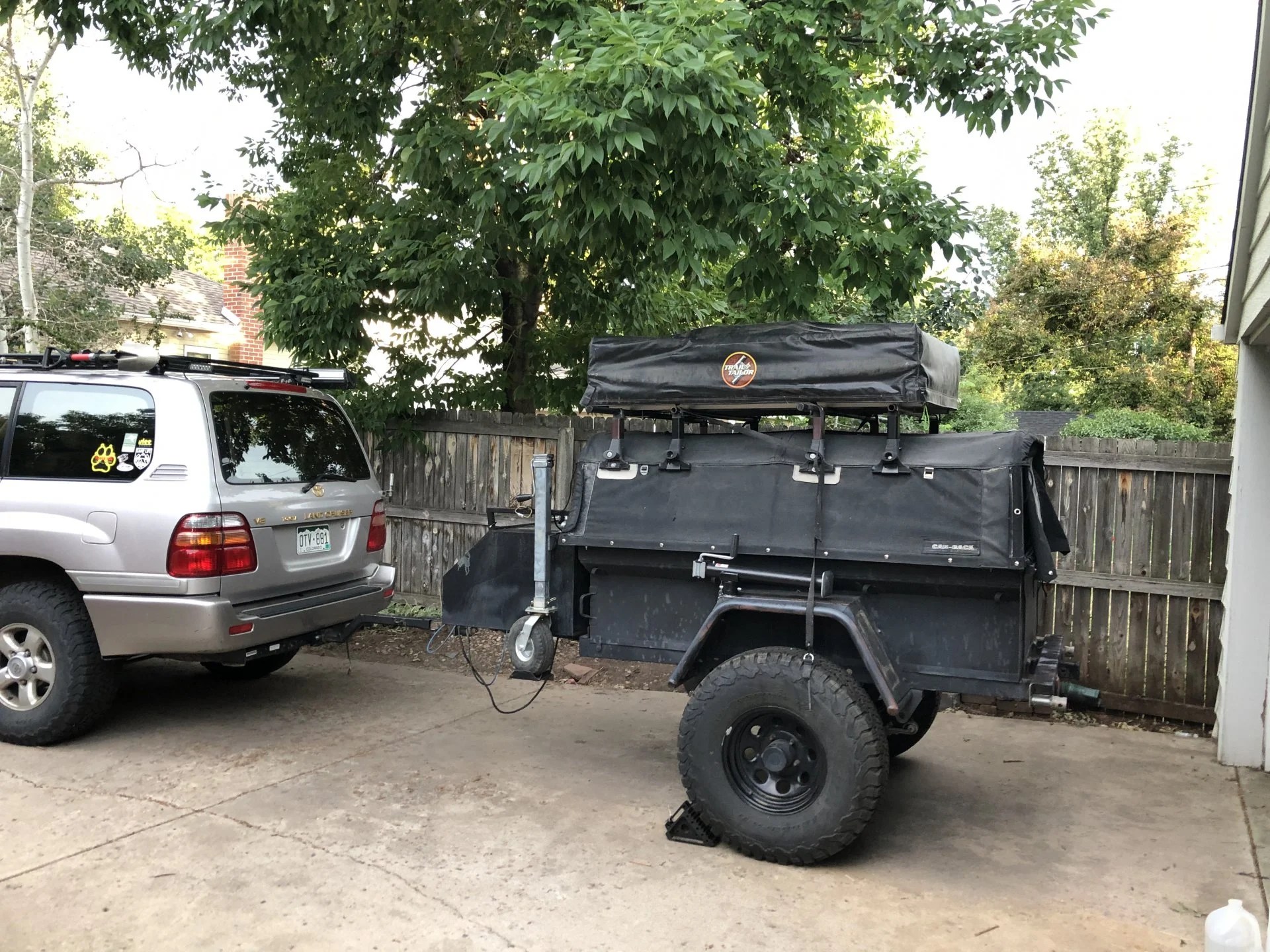 SOLD Overland Trailer M416 w/ RTT and Awning (Denver, CO) IH8MUD