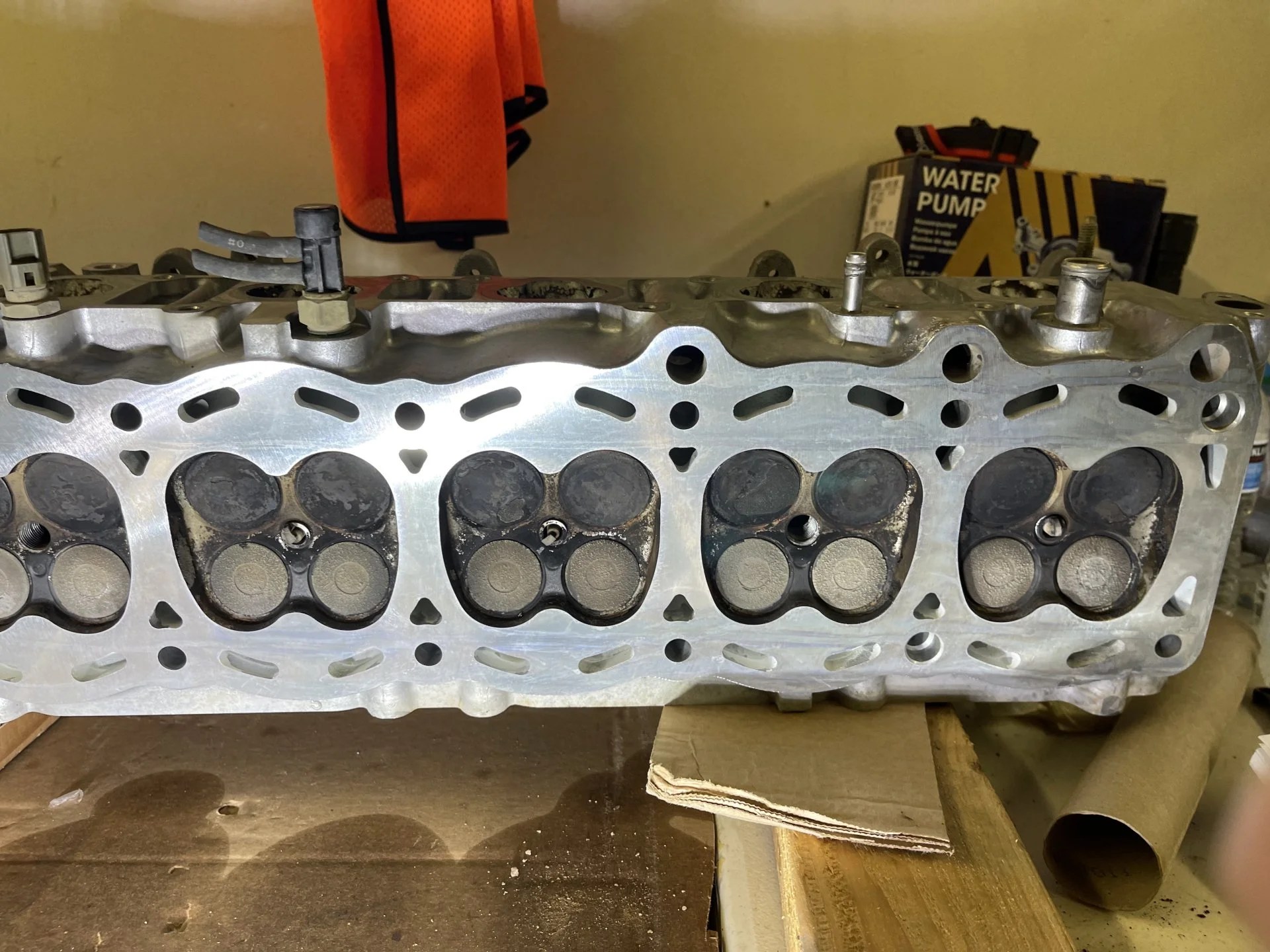 Cylinder head back from the machine shop! Valve stems next? IH8MUD Forum