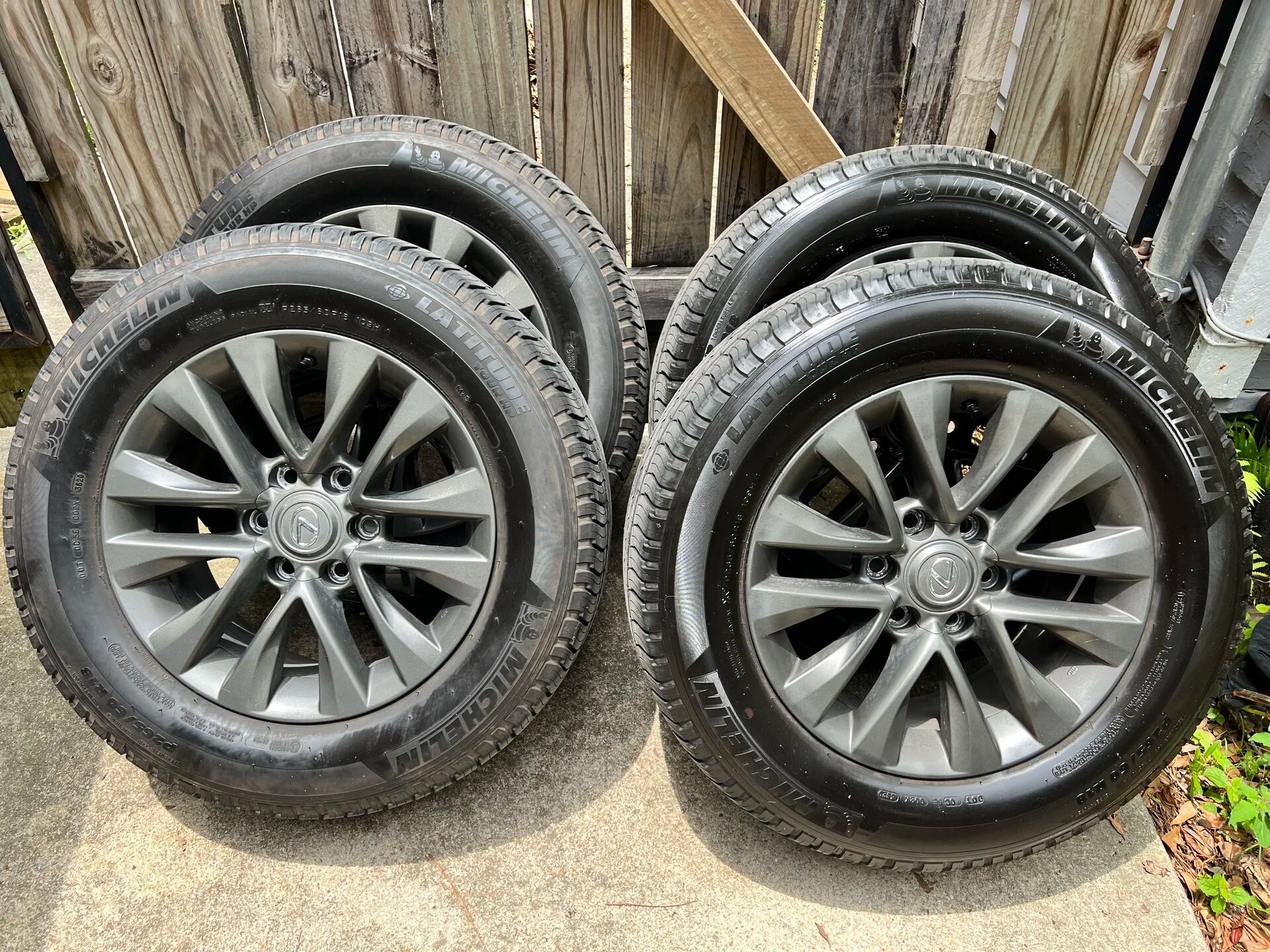 SOLD Baton Rouge, LA GX460 Wheels with Michelin Latitude Tires