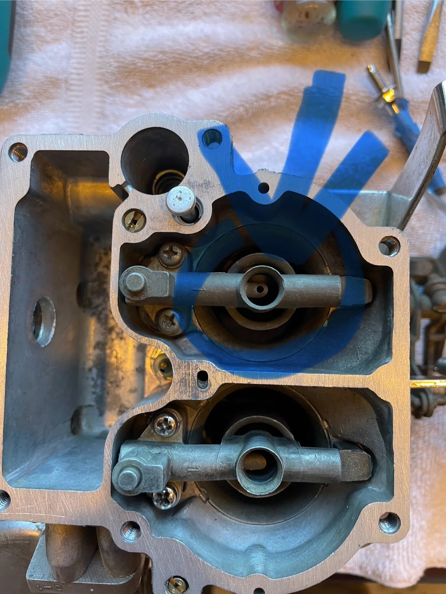 Carburetor two different Carbs IH8MUD Forum