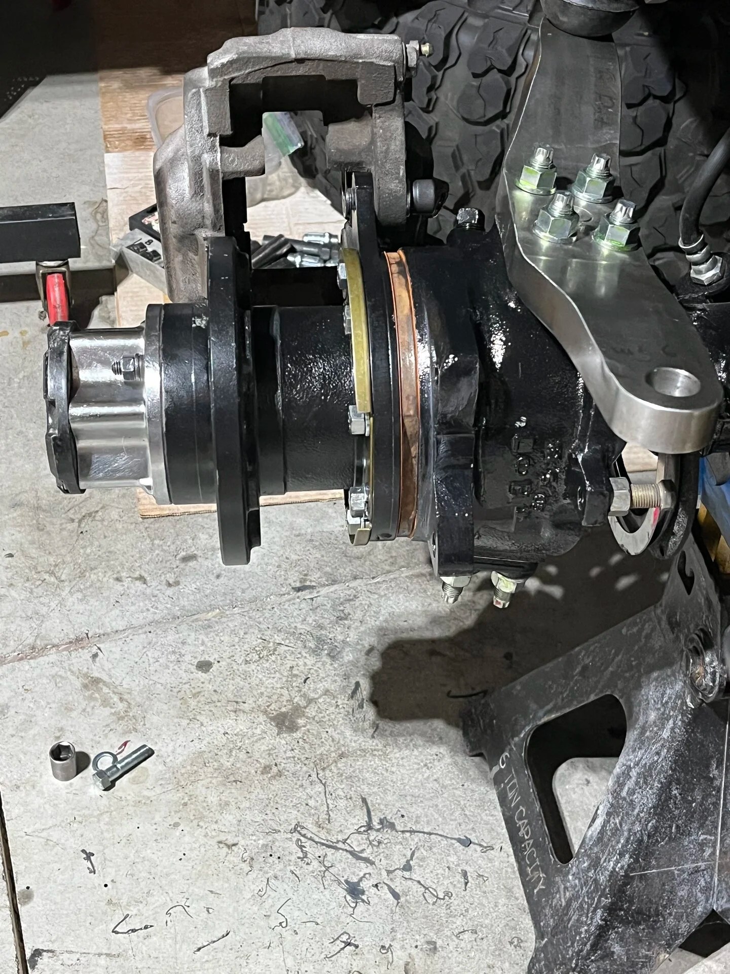 IFS Hub swap for bigger brakes Page 3 IH8MUD Forum