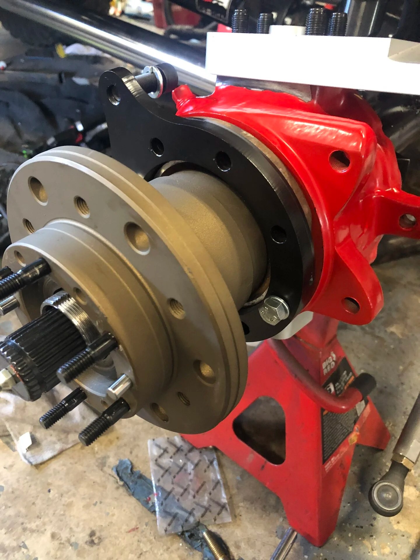 IFS Hub swap for bigger brakes IH8MUD Forum