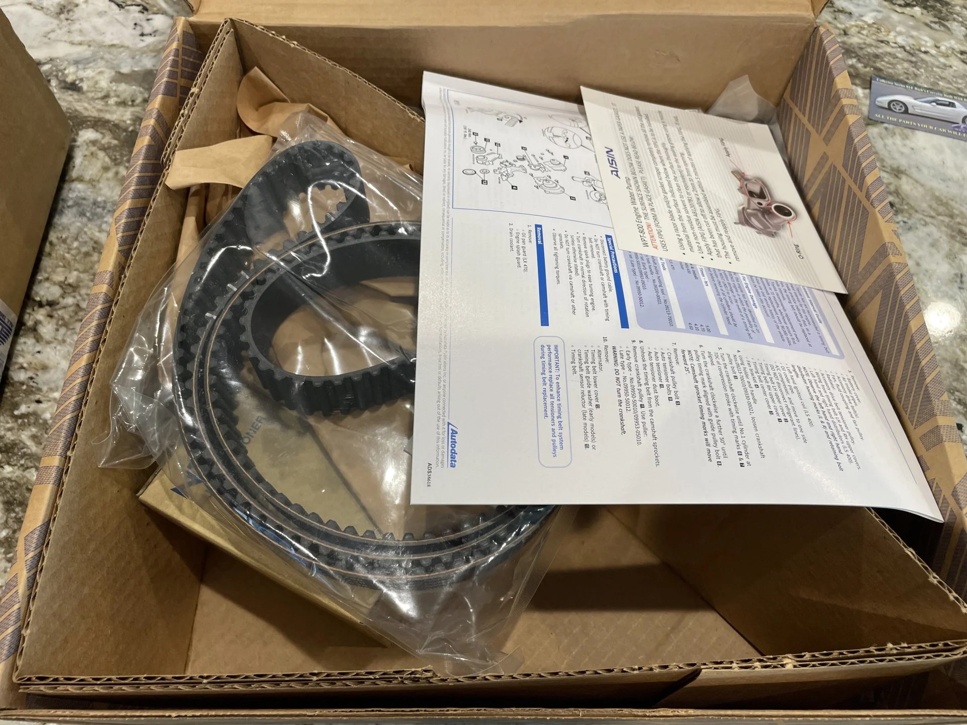 Possible fake AISIN water pumps in AISIN timing belt kits | IH8MUD.com