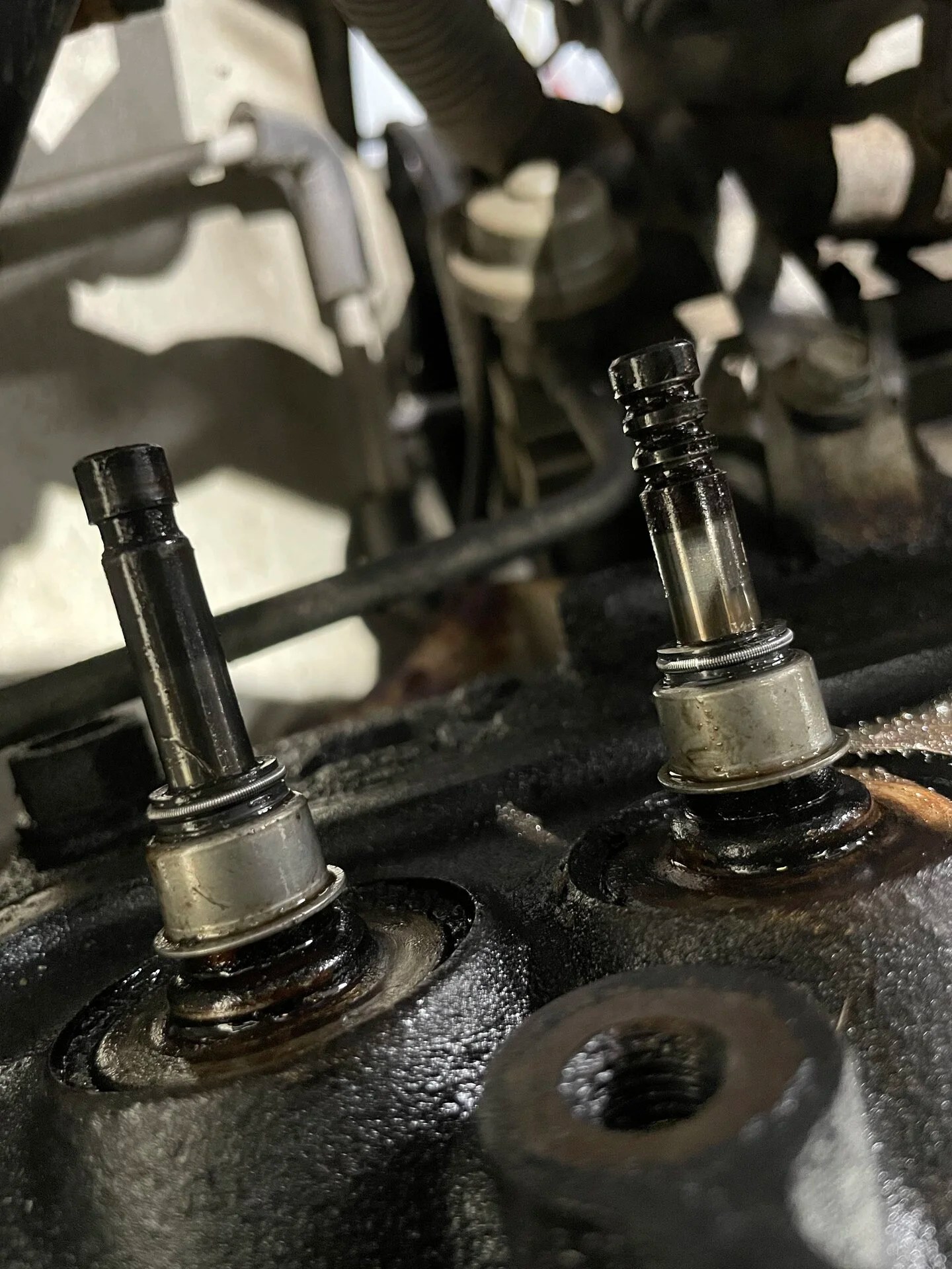 It is worth doing a top end rebuild with leaking valve seals Page 2