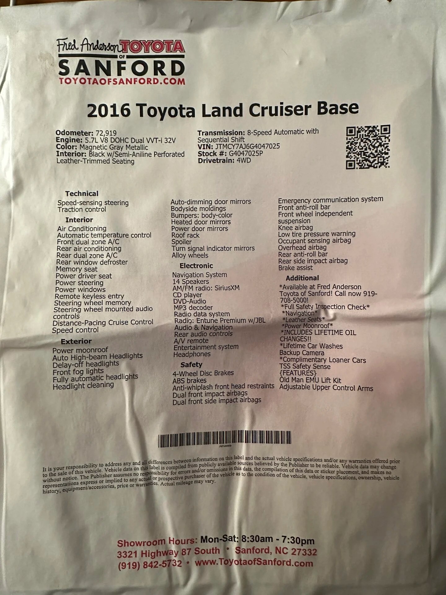 SOLD Cleveland, Ohio Toyota LC200 93K+ IH8MUD Forum