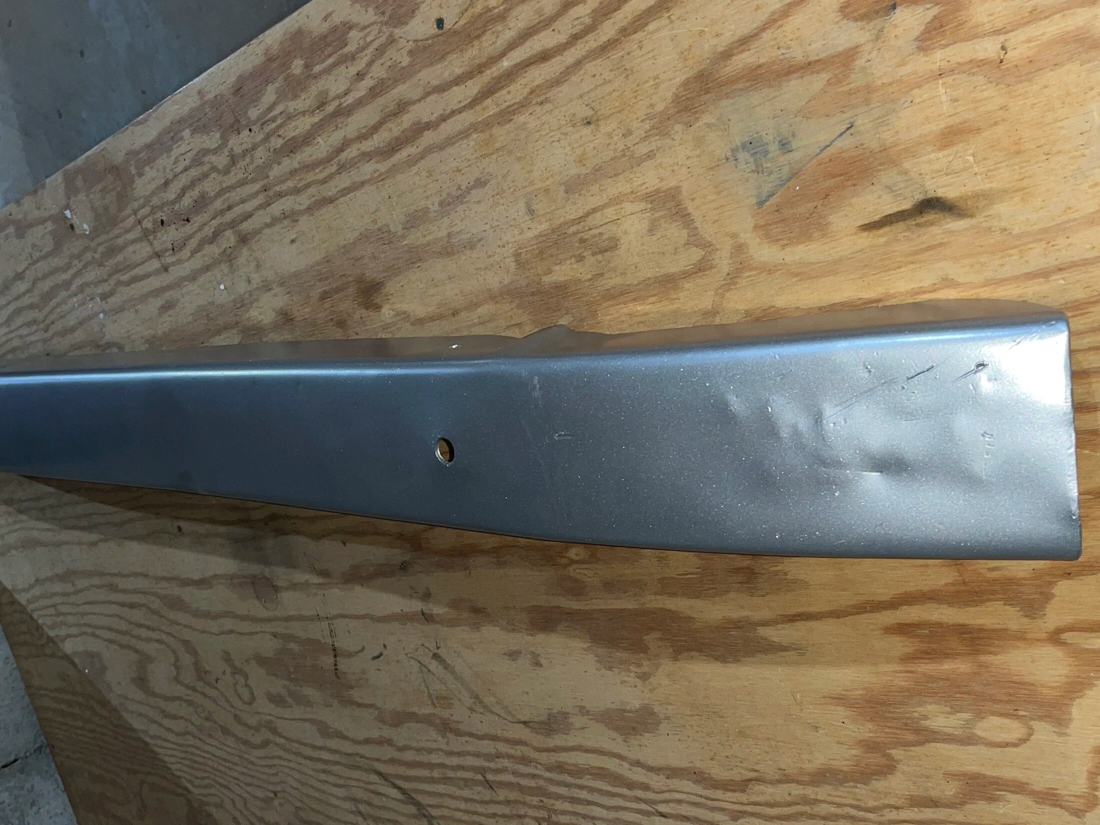 For Sale OEM Used FJ40 Front Bumper sand blasted and powder coated