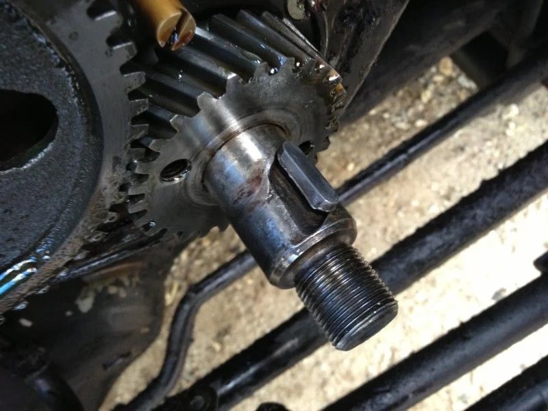 crank (woodruff) keyway trashed to braze or not to braze? IH8MUD Forum