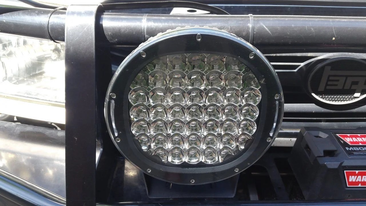 New LED spotlights blowing driving light fuse. IH8MUD Forum