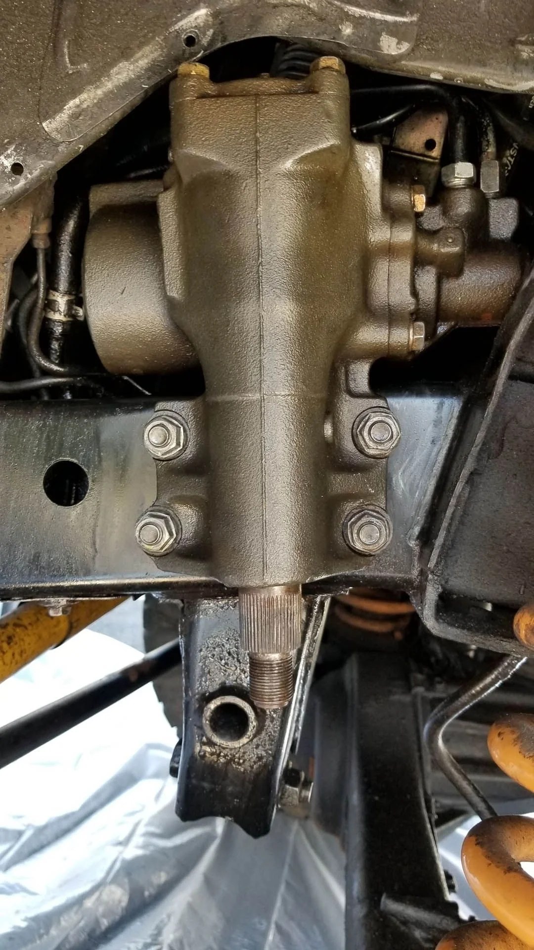 Power Steering Gear Box 105 Series Sector Shaft/Pitman Arm Upgrade