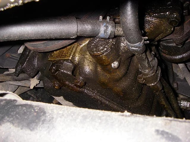 Engine Oil Leak Locations