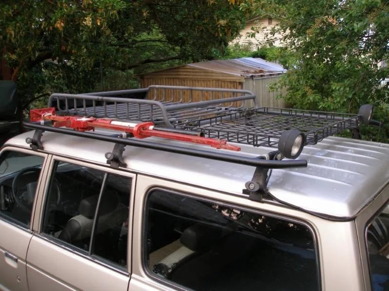 Roof rack lighting question. Where to route wires into cabin? | IH8MUD