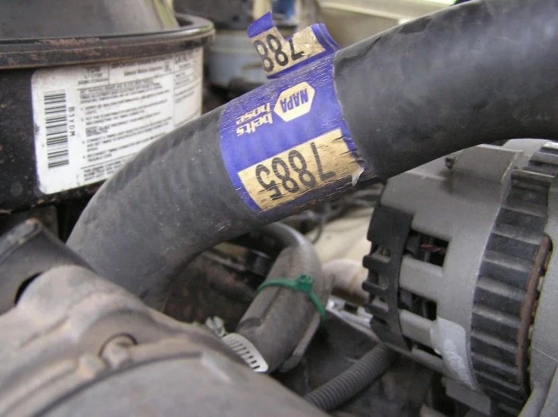 TBI 350 Upper Radiator Hose Pics | IH8MUD Forum