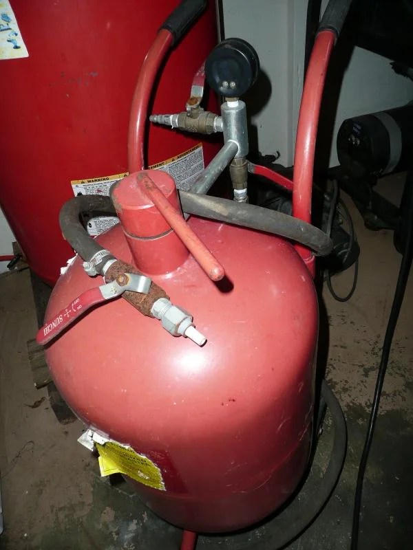 Sand Blaster to Soda blaster tank question IH8MUD Forum