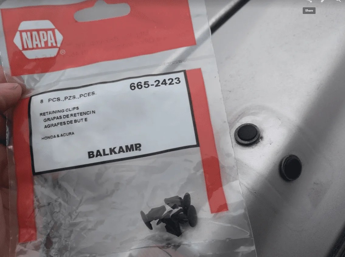 Removed rear spoiler, what to do with these holes? (year 2000 simple