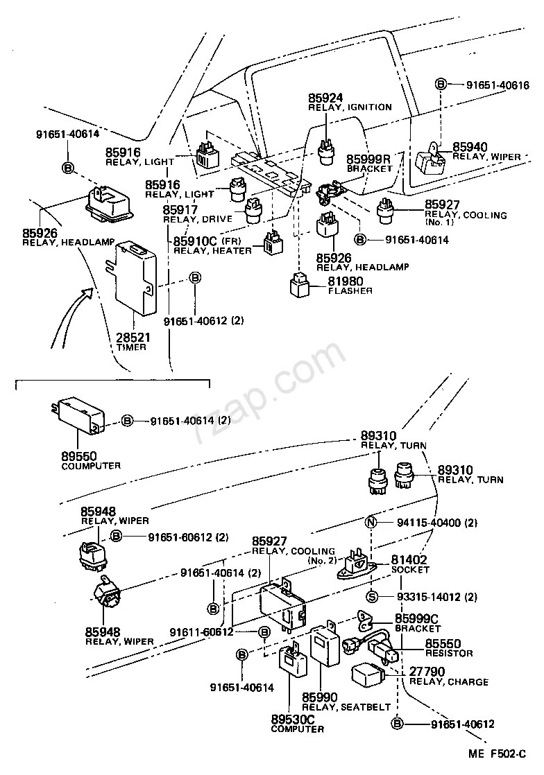 Headlight Relay Location? 87 FJ60 IH8MUD Forum