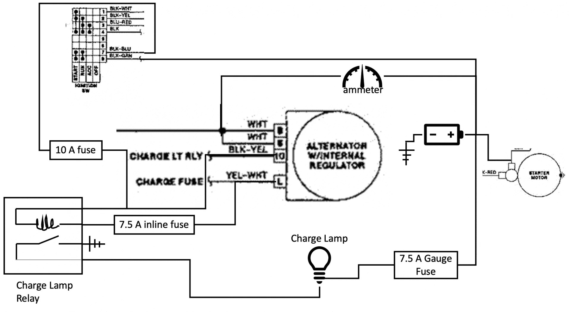 3FE alternator wiring in FJ40 w/ aftermarket harness IH8MUD Forum