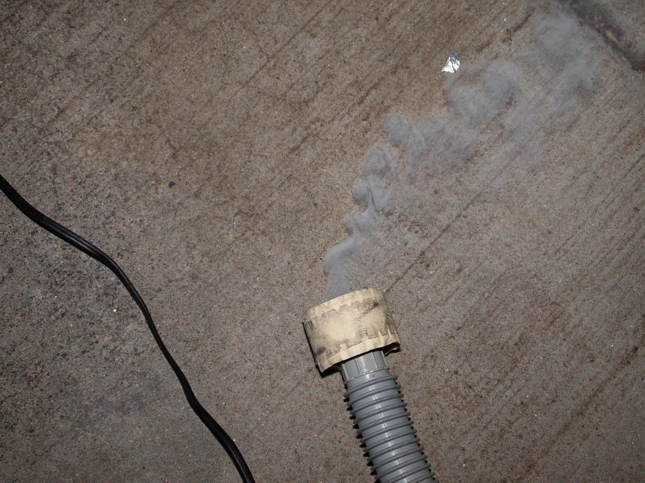 Smoke test to identify exhaust leak (ticking sound) Page