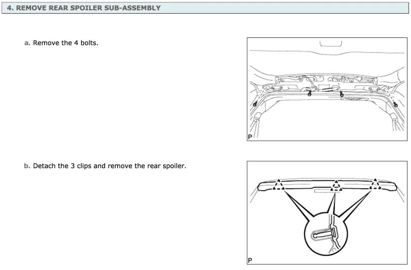 rear spoiler removal IH8MUD Forum