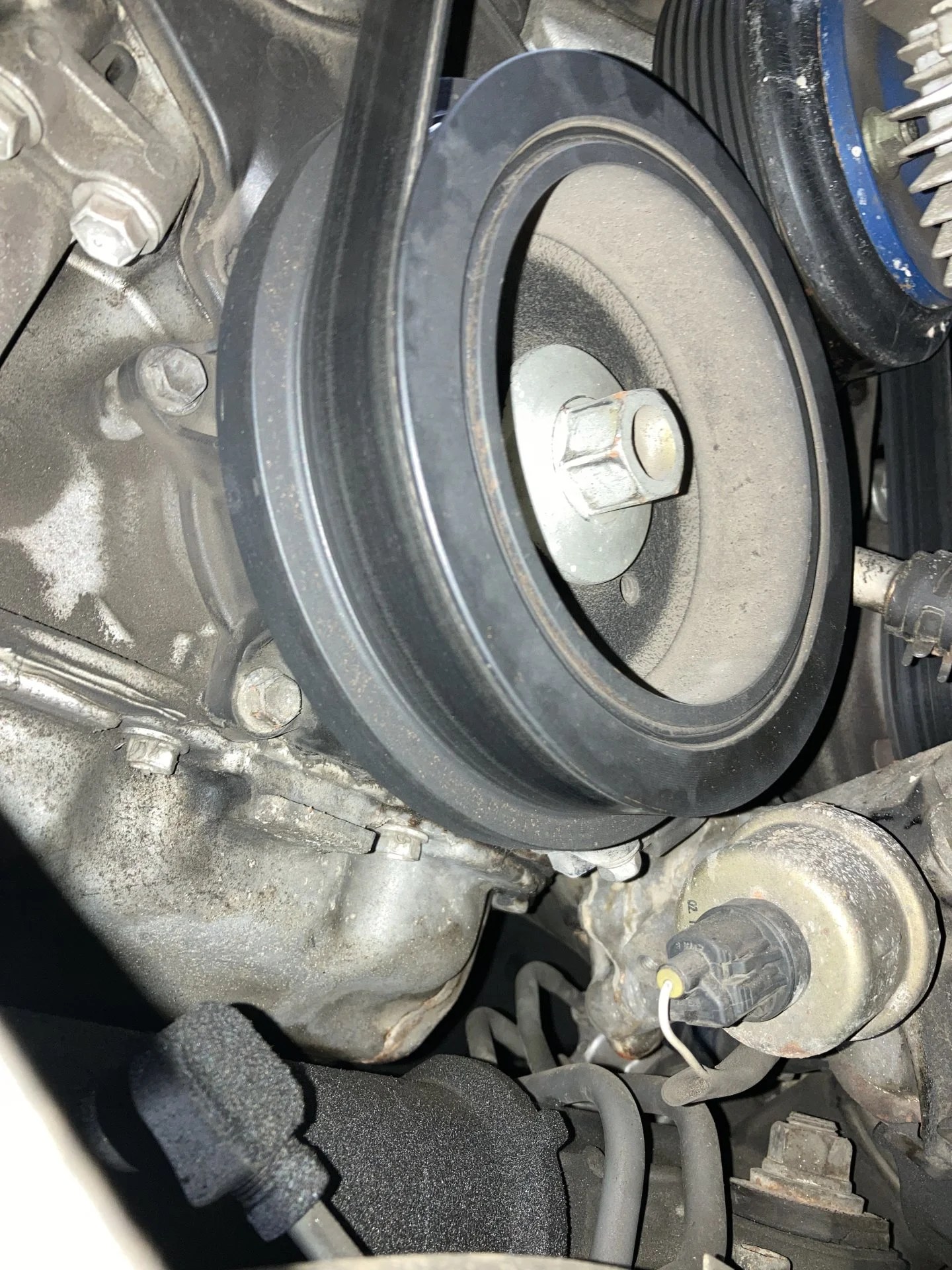 Loud startup, drive belt not moving IH8MUD Forum