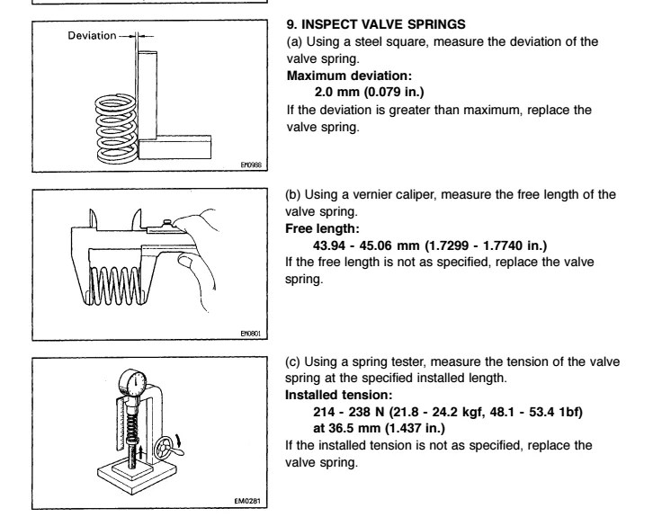 1FZ Valve Specs? IH8MUD Forum