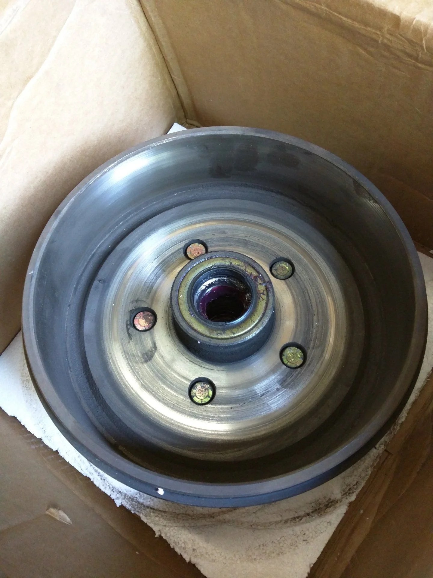 Jeep 5x4.5" lug pattern trailer drums. Expedition Portal