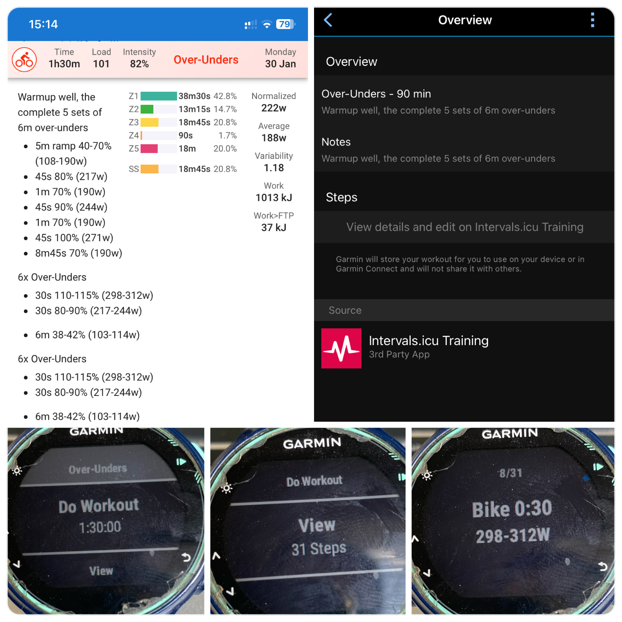 Syncing planned workout to Garmin Connect Intervals.icu Forum