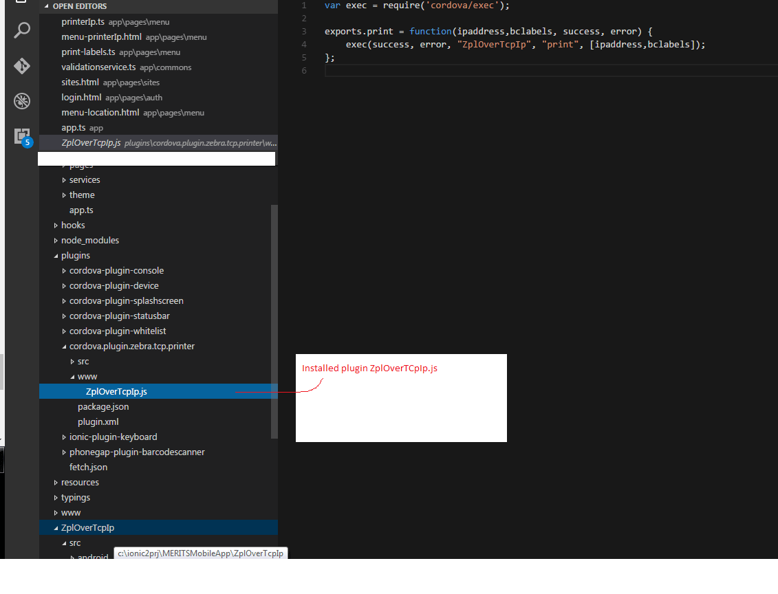 How to use custom plugin ionicv3 Ionic Forum