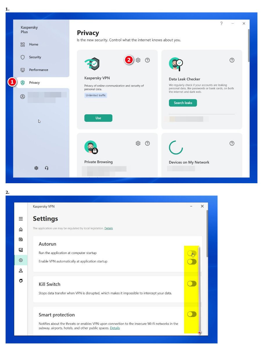 TURN OFF Secure Keyboard Input Kaspersky Security