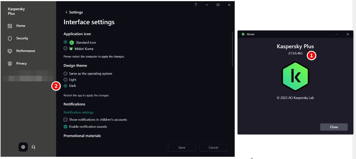 [Suggestion for Kaspersky] Dark Mode/Theme UI Kaspersky