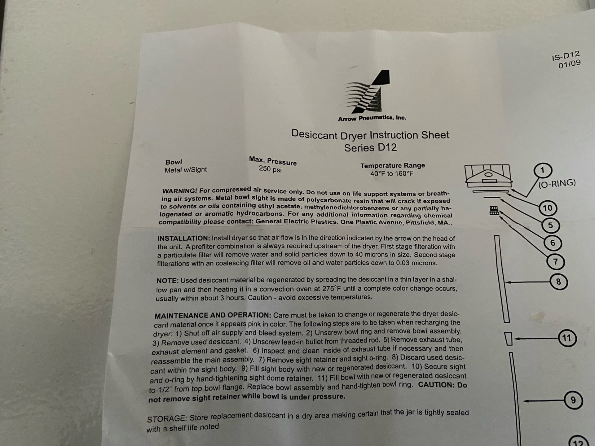 Air dryer requirements 65 by TinWhisperer Langmuir Systems Forum