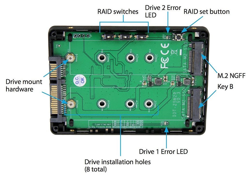 Too dumb to set up StarTech Dual M.2 SATA Adapter RAID1? - Storage