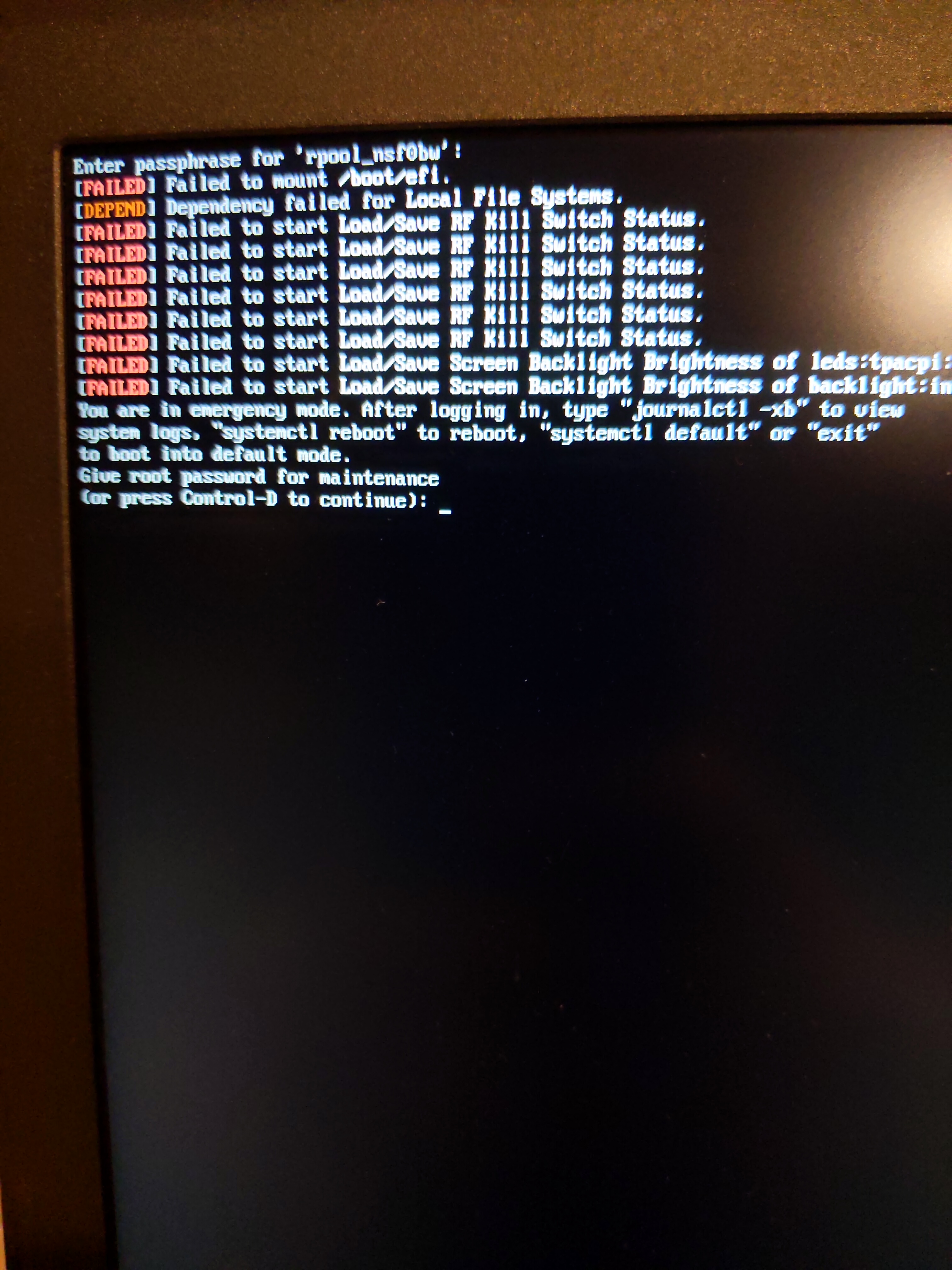 Manjaro root on encrypted ZFS Linux Level1Techs Forums