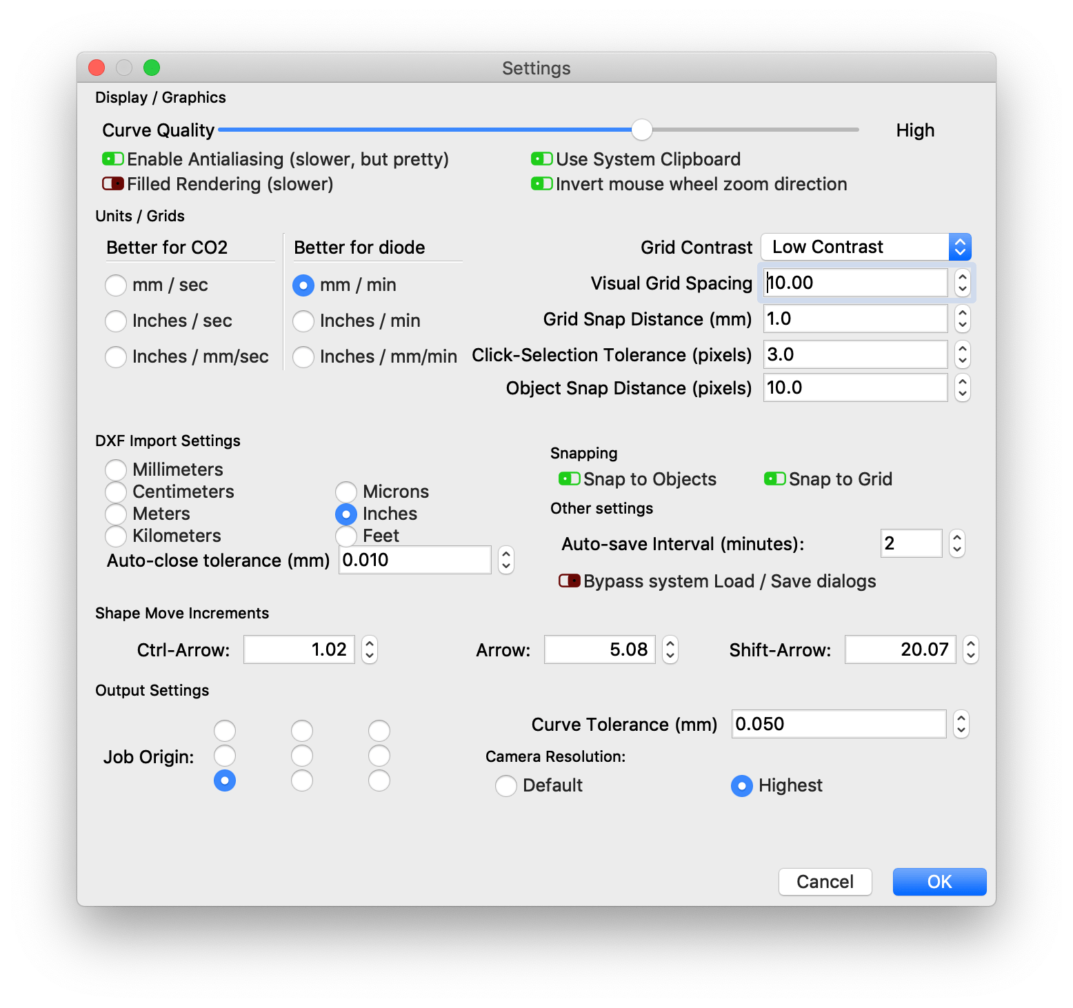 Home Position Negative and can't get X0 Y0 correct GRBL LightBurn
