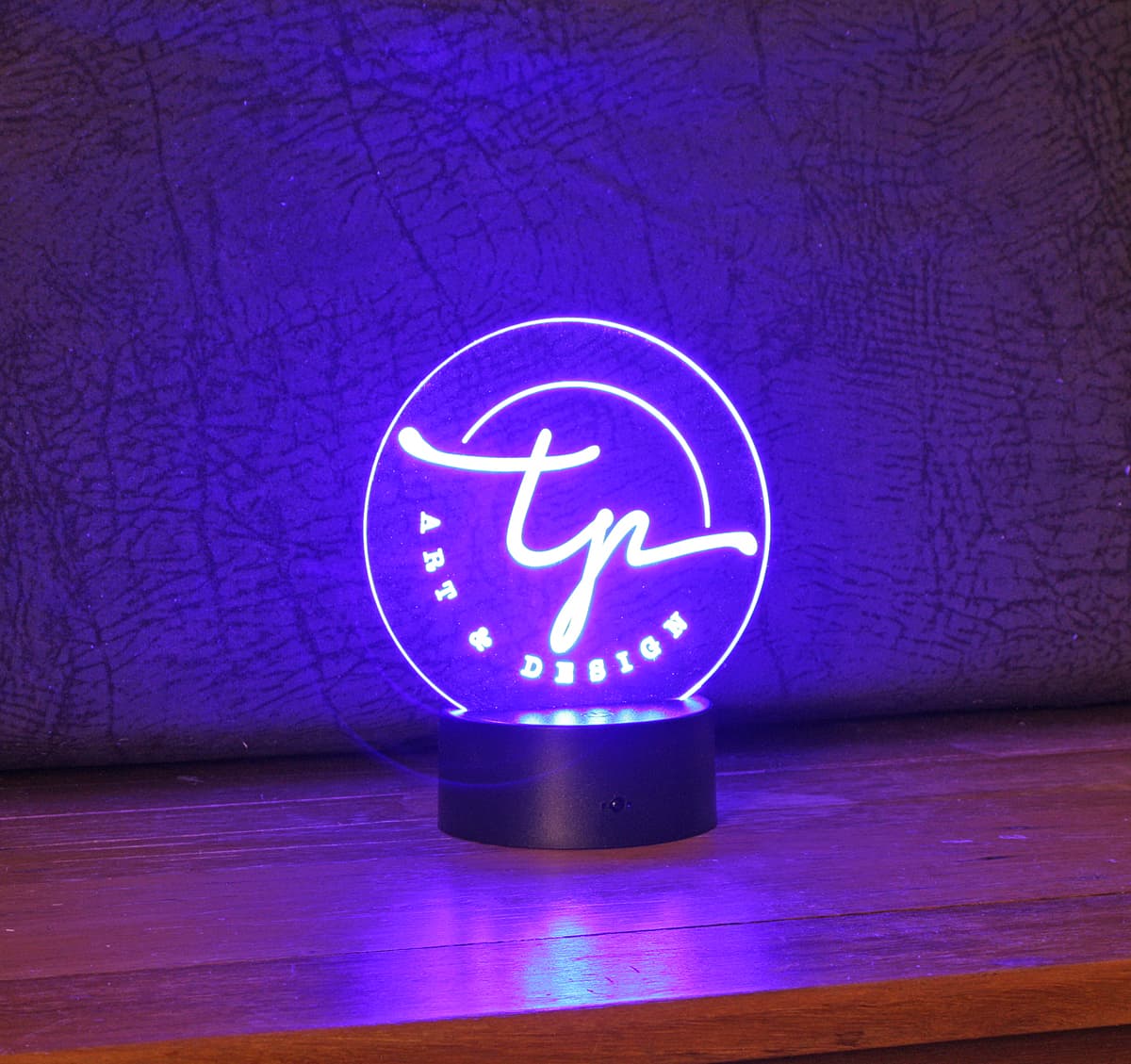 My first go at LED Edge Lit Acrylic... Meh Finished creations