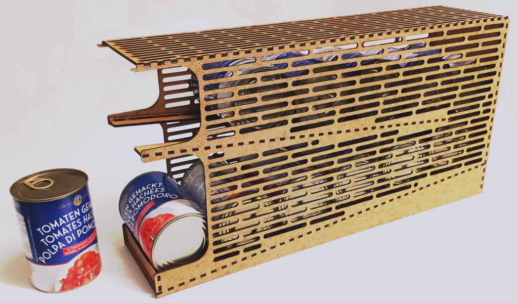 A new generator for boxes.py to store cans Finished Creations