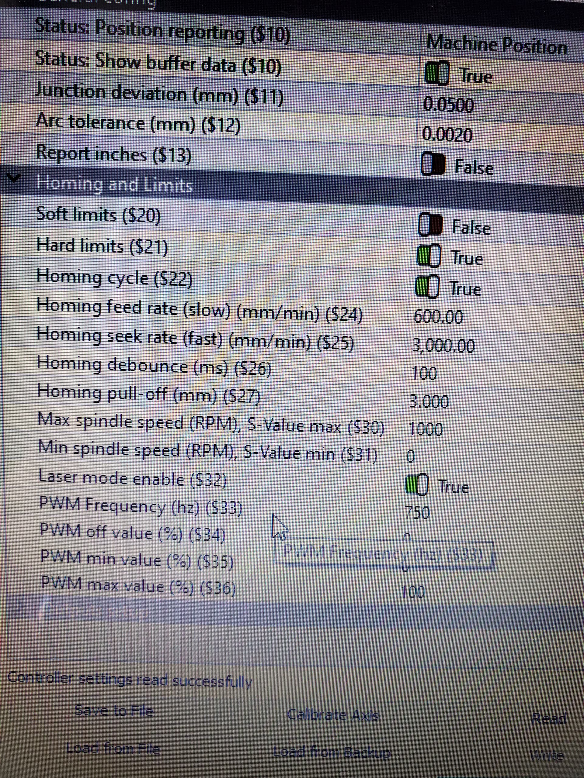 Error 9 Gcode locked out during alarm state - Ortur Lasers - LightBurn